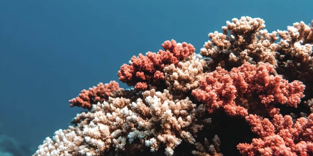 Coraux pollués par des ingrédients écotoxiques